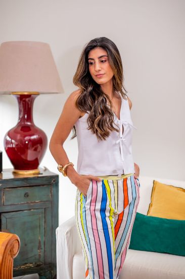 Imagen de Blusa Lazo Blanca