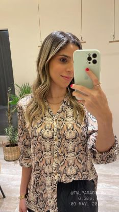 Imagen de Camisa Pitón Marrón