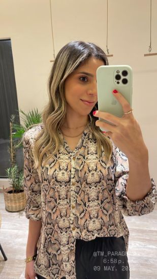 Imagen de Camisa Pitón Marrón