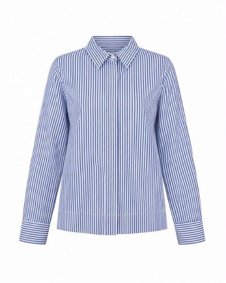 Imagen de Camisa Minimal Rayas Azules